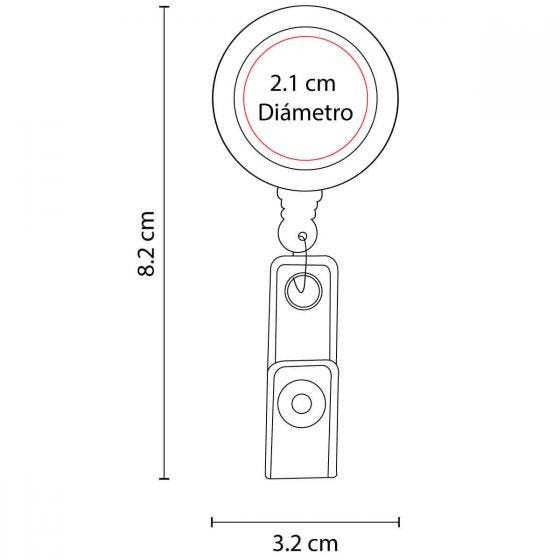 PORTAGAFETE RETRÁCTIL