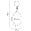 LLAVERO FLEXÓMETRO OVALADO