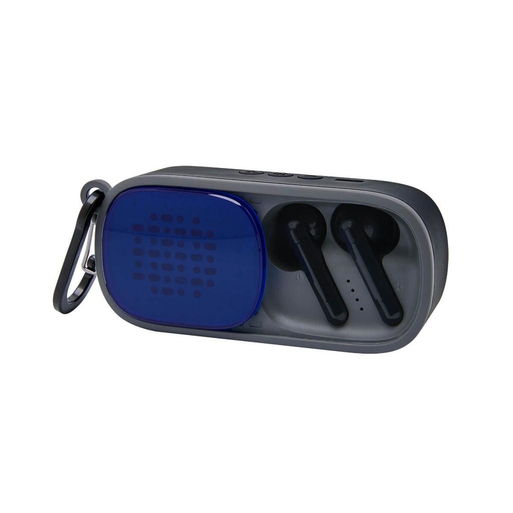[Z 1260 A] BOCINA CON AUDÍFONOS RIDE (AZUL)