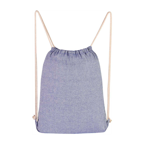 [SIN 161 A] BOLSA-MOCHILA IVORY (AZUL)
