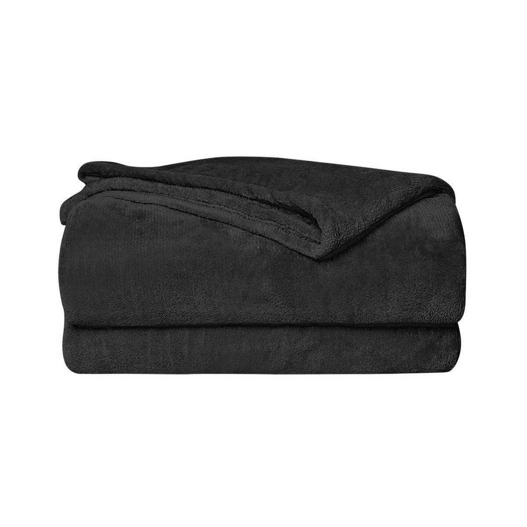 [COB 004 N] FRAZADA EDARIA (NEGRO)