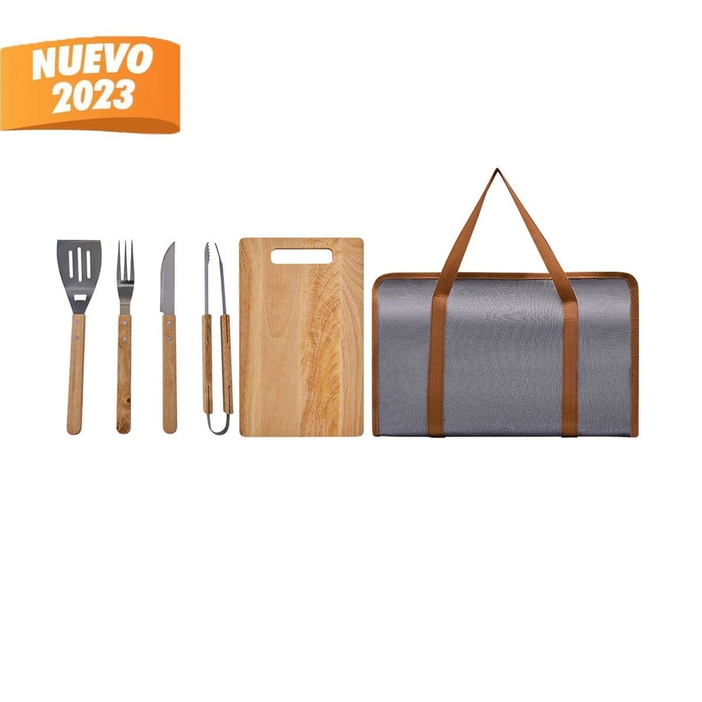 [BBQ 018 G] SET DE BBQ MOLT