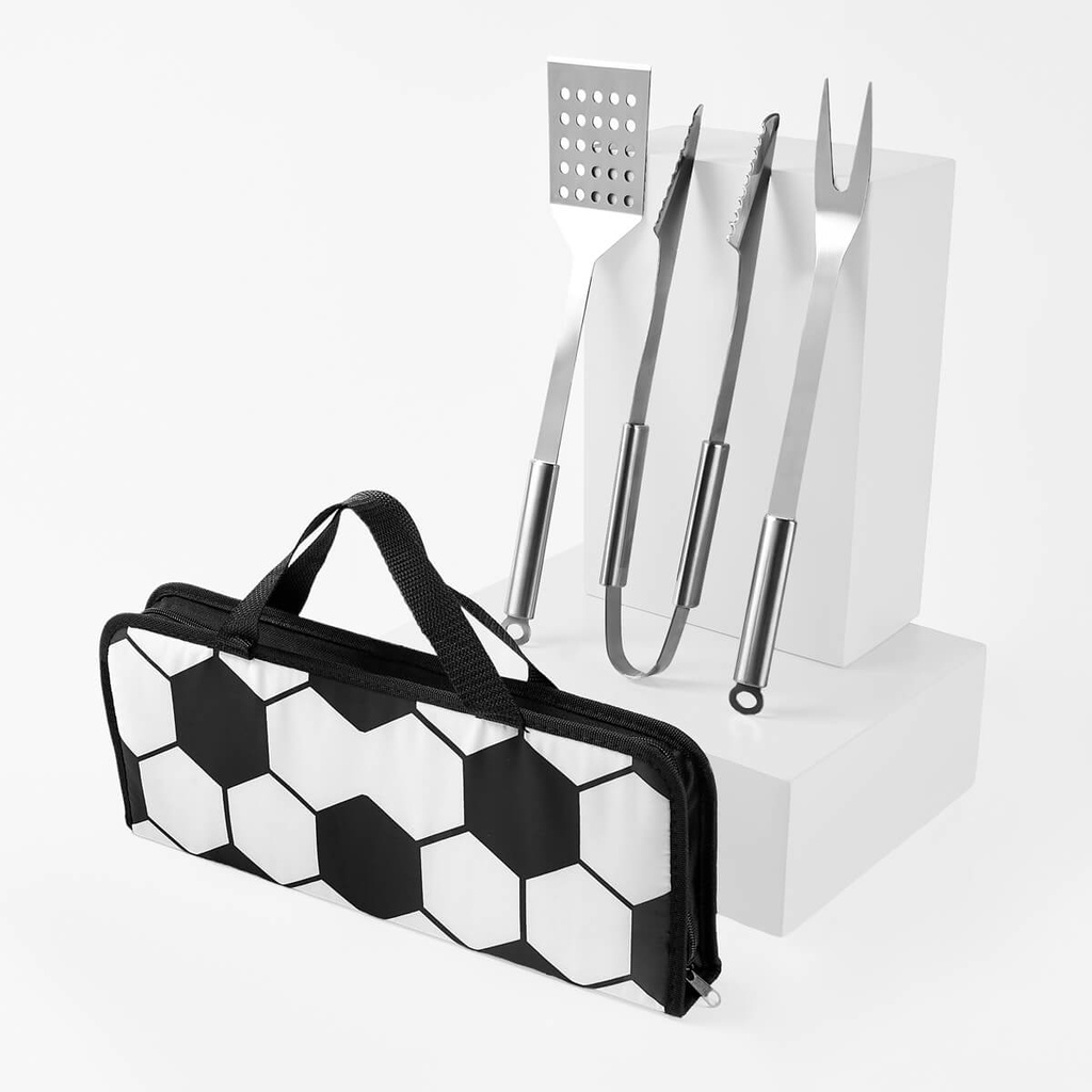 [SOC 972 BN] SET  DE BBQ SOCCER