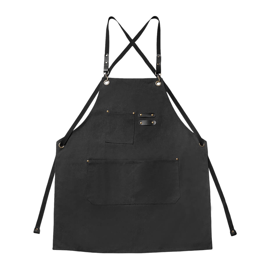 [KTC 977 N] MANDIL SCHORT (NEGRO)