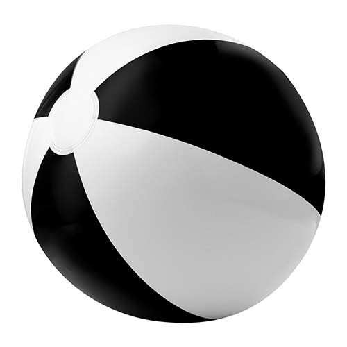 [INF 015 N] PELOTA DE PLAYA (NEGRO)