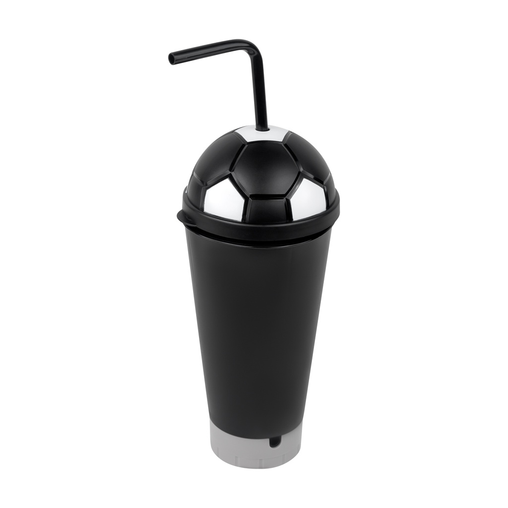 [SOC 058 N] VASO CORNETA (NEGRO)